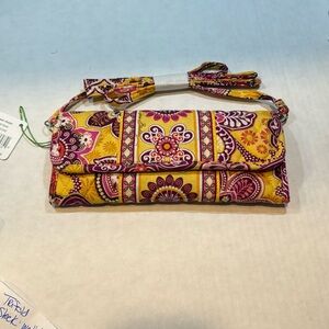 Vera Bradley 
Sleek Wallet Crossbody
Bali Gold